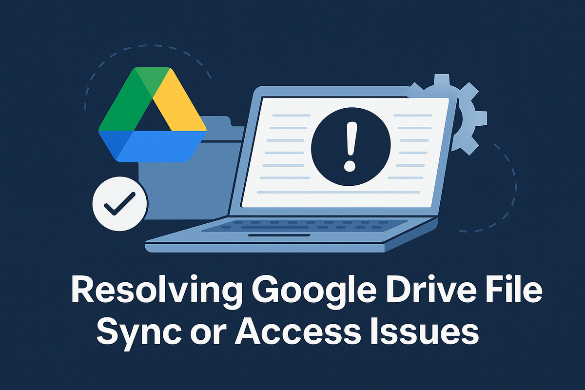 Resolving Google Drive File Sync or Access Issues